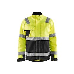 Veste de travail haute visibilité 4064 - Jaune fluo/Noir image