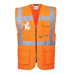 Gilets Hi-Vis Executive - Berlin Orange image
