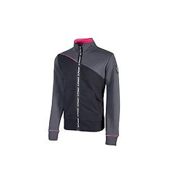 Gilet de travail zippé Femme URANUS - Gris/Rose image