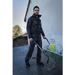 Veste de travail CERAMIQUE - GRIS NUIT/NOIR image