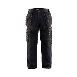 Pantalon de travail Cordura® DENIM X1500 - Marine/Noir image