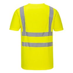 T-shirt aéré bandes HV Jaune image