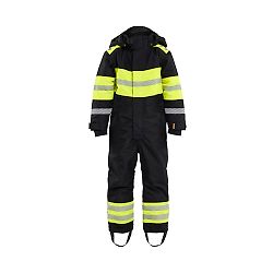 Combinaison Hiver enfant - Noir/Jaune fluo image