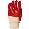 Lot de 10 paires de gants Manutention PVC rouge dos aéré standard image 0