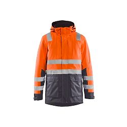 Parka de travail hiver haute visibilité 4495 - Orange fluo/Gris anthracite image