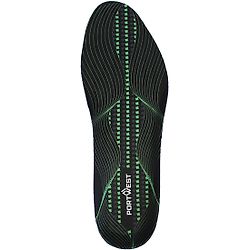 Semelles gel avec voûte plantaire Noir/Vert image