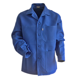 Veste de travail PLANTOIR - BLEU BUGATTI image