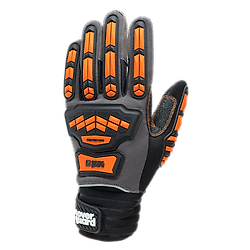 Lot de 5 - Gants EUROSTRONG MX600 - Gris/Orange image