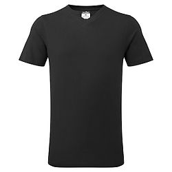 T-shirt en coton à col en V image