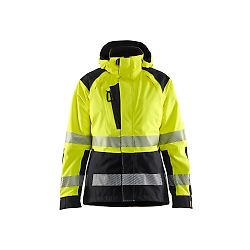 Veste de travail hardshell haute visibilité femme 4436 - Jaune/Noir image