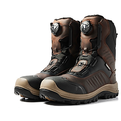 Bottes de sécurité hautes hiver STORM 2493 - Brune/Noir image