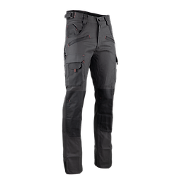 Pantalon de travail ARGILE - GRIS NUIT/NOIR image