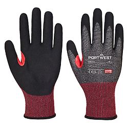 Gants CT anti coupures Mousse Nitrile F18 Noir image