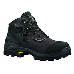 Chaussures de sécurité hautes VIBRAM TIGER BTP S3 CI HI HRO SRC Noir image