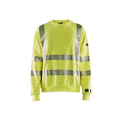 Sweat de travail multinormes 3087 - Jaune fluo image