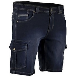 Bermuda de travail RADE - BLEU DENIM image