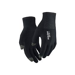 Sous-Gants de travail hiver tactiles en laine SUPREME WARM, jauge 15 - Noir image