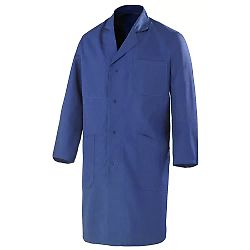 BLOUSE A BOUTONS ESSENTIELS 100% COTON - BLEU BUGATTI image