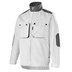 BLOUSON MANCHES AMOVIBLES CRAFT PAINT BLANC/GRIS CONVOY image