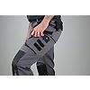 Pantalon de travail stretch ARION - GRIS ACIER/GRIS FONCE image 0