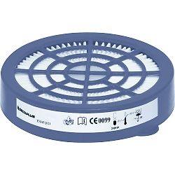 Sachet de 2 filtres de protection respiratoire pour masque PREFILTRES P3 M6000E image