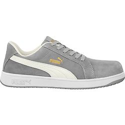 Chaussures de sécurité basses ICONIC SUEDE LOW S1PL ESD FO HRO SR -  gris image