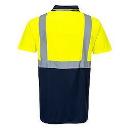 Polo Bicolore Jaune/Marine image