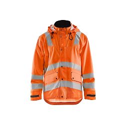 Veste de pluie haute visibilité niveau 3 4327 - Orange fluo image