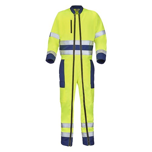 JAUNE FLUO/BLEU MARINE 3XL - FR(60-62) image