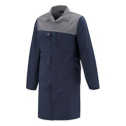 BLOUSE COVER BLEU MARINE / MINERAL GRIS image
