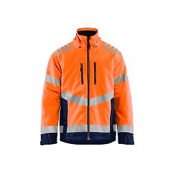 Veste de travail doublée haute visibilité 4780 - Orange fluo/Marine image