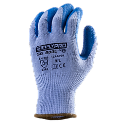 Lot de 10 paires de gants Manutention SIMPLY PRO SG800L paume latex image