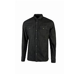 Chemise de travail en jean MAPLE - Noir image