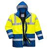 Parka HV Bicolore Jaune/Royal image 0