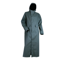 Manteau de pluie imperméable BRUME - KAKI FONCÉ image