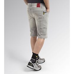 Bermuda de travail en jean stretch STONE image
