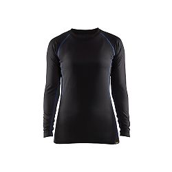 Sous-vêtements light femme 7202 - Noir/Bleu roi image