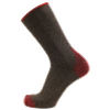 Lot de 2 paires de chaussettes fines ARES - NOIR/ROUGE - GRIS CHINÉ/ROUGE image 1