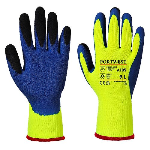 Gants  Duo-Therm Jaune/Bleu 2XL - Taille 11 image