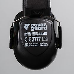 Coquilles anti-bruit MX300 - Adaptable en casque securité - 30dB image