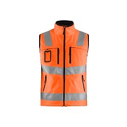 Gilet de travail softshell haute visibilité 3049 - Orange fluo image