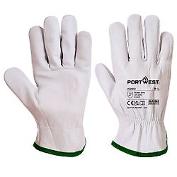 Gants Driver cuir Ovin Gris image