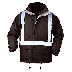Parka de travail imperméable multicouches 4 en 1 BODYGUARD II - Noir image