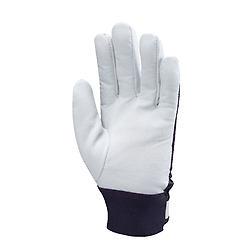 Lot de 10 paires de gants à manchette élastique bleue avec fermeture scratch EUROSTRONG 860 image