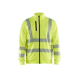 Sweat de travail zippé haute visibilité 3563 - Jaune image