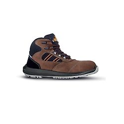 Chaussures de sécurité hautes BONDE S3 SRC - Noir/Marron image