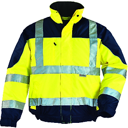 Blouson de travail professionnel haute visibilité AIRPORT - Jaune Fluo image