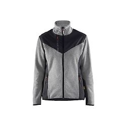 Veste tricotée avec softshell femme 5943 image