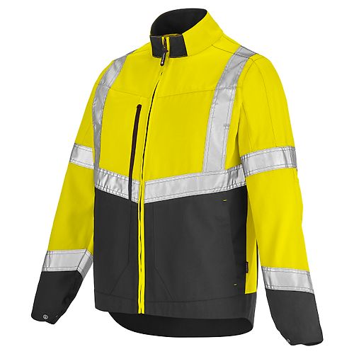 JAUNE FLUO / GRIS CHARCOAL 3XL image