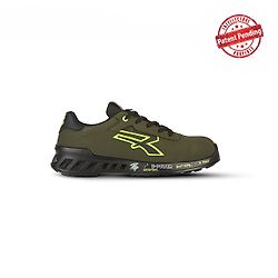 Chaussures de sécurité basses RYAN S3 CI SRC ESD - Vert Olive/Jaune image